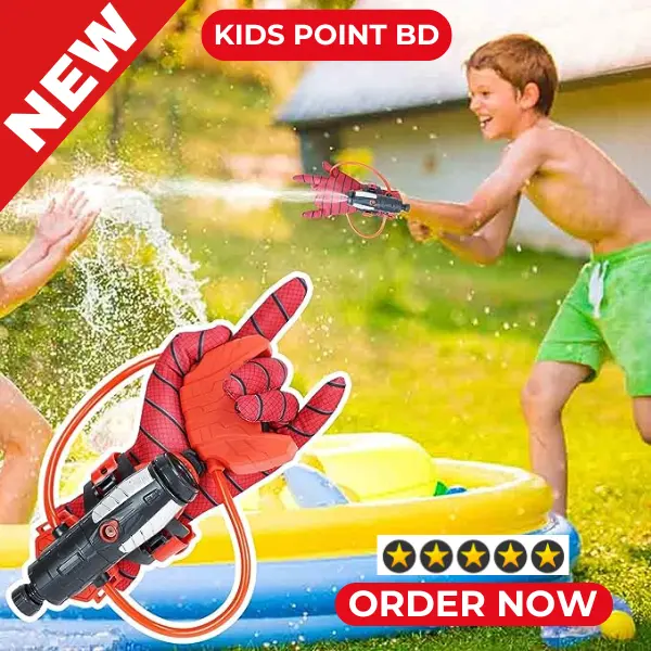Spiderman Water Gun Toy Children